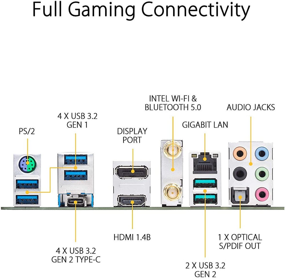 Asus AM4 TUF Gaming X570-Plus (Wi-Fi) ATX motherboard