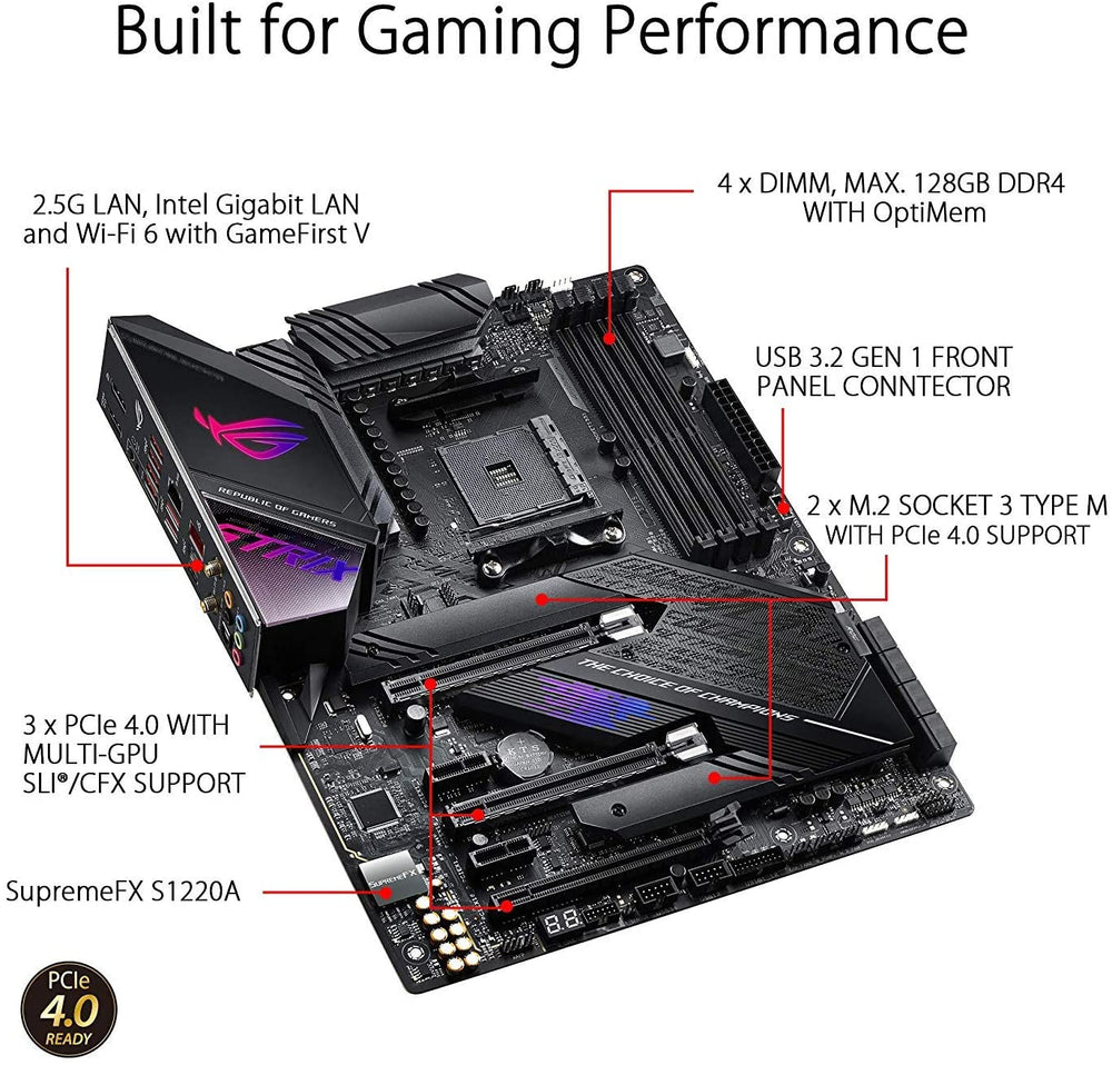 Asus ROG Strix X570-E Gaming ATX Motherboard (WiFi)