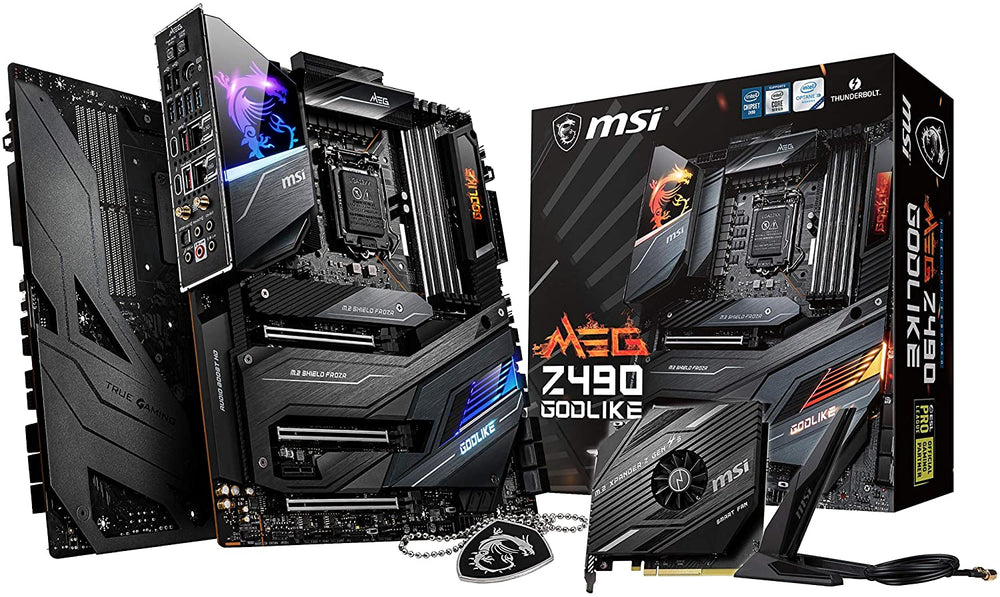 MSI MEG Z490 GODLIKE Gaming Motherboard (E-ATX, 10th Gen Intel