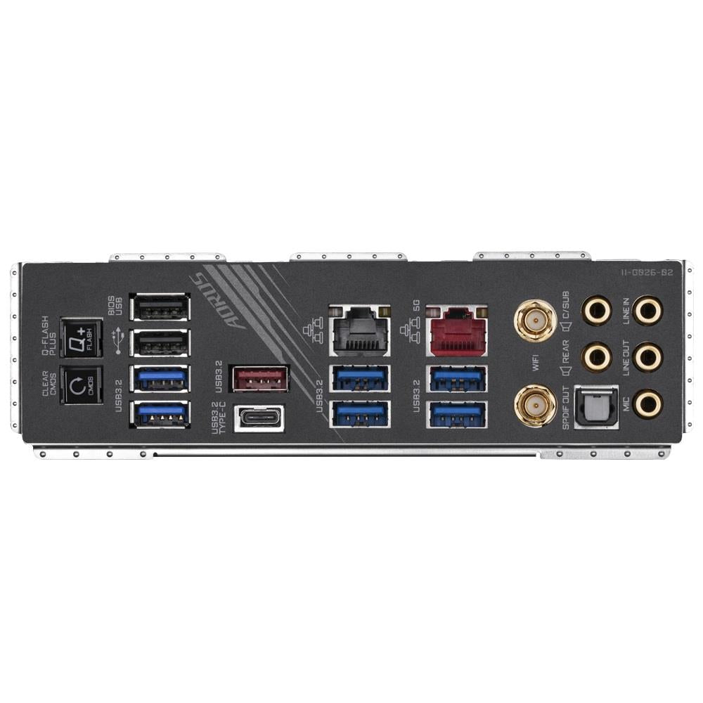 GIGABYTE X299X AORUS Master Socket 2066 Chipset - DDR4 4333(O.C.), PCI-E 3.0, SATA 6.0Gb/s, 3x M.2 - USB 3.2, E-ATX Motherboard, RGB FUSION, Onboard Wi-FI, Bluetooth