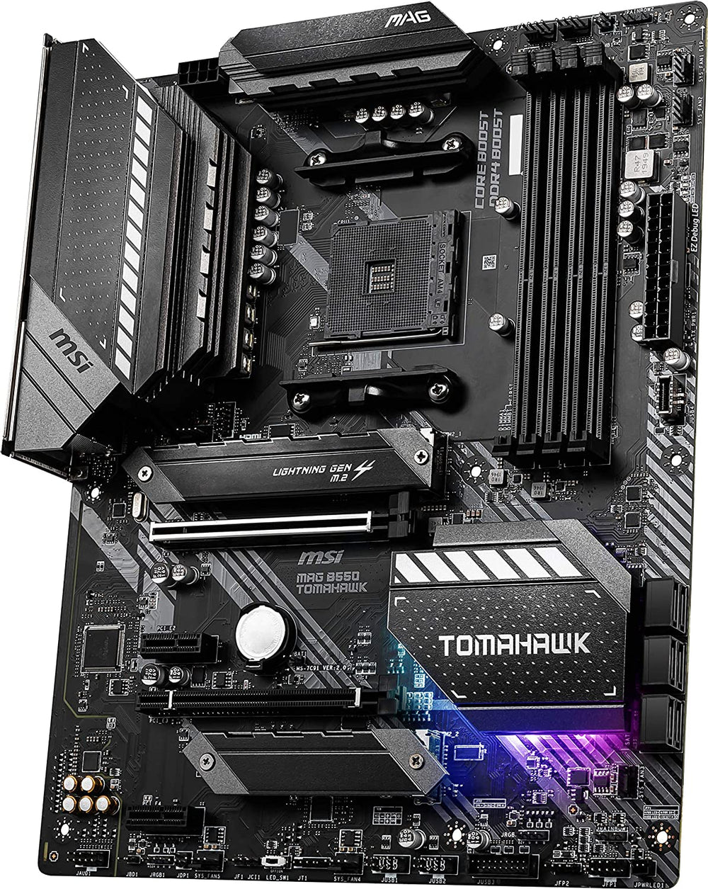 MSI MAG B550 Tomahawk Gaming Motherboard