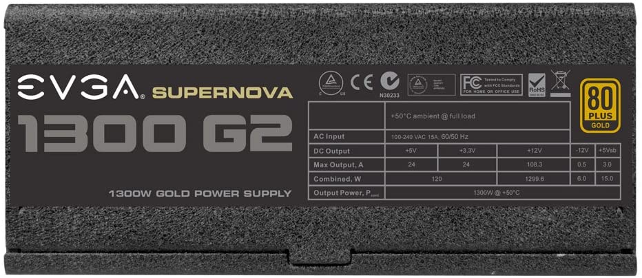 EVGA SuperNOVA 1300W G2 80+Gold Fully Modular