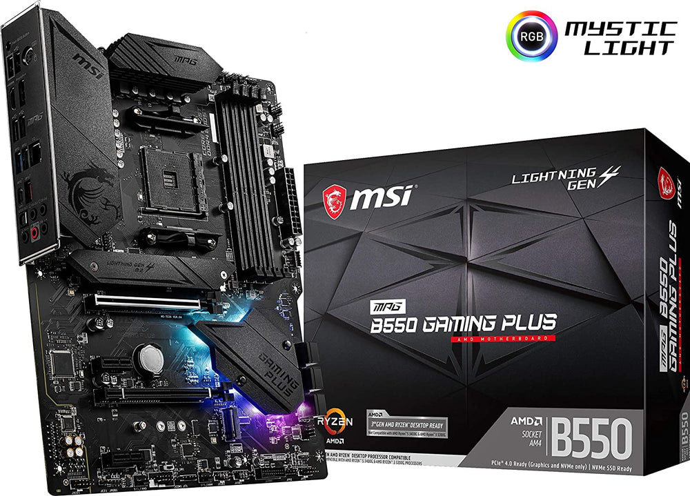MSI MPG B550 Gaming Plus Gaming Motherboard