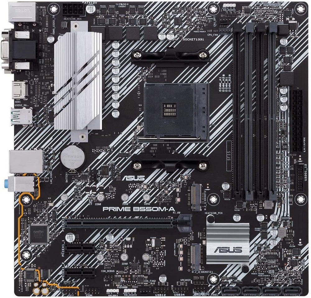 ASUS Prime B550M-A/CSM AMD AM4 (3rd Gen Ryzen™) microATX motherboard