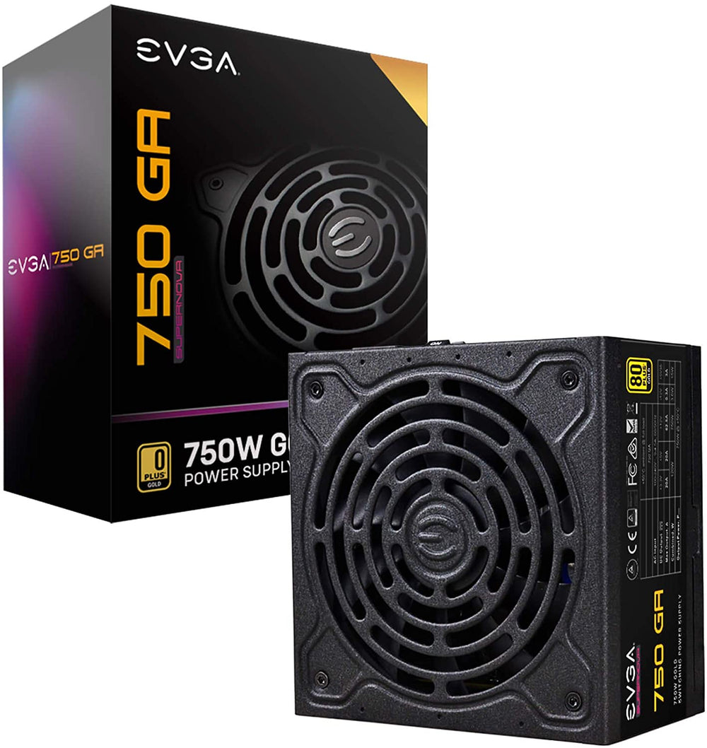 EVGA SuperNOVA 750W GA 80+Gold Fully Modular