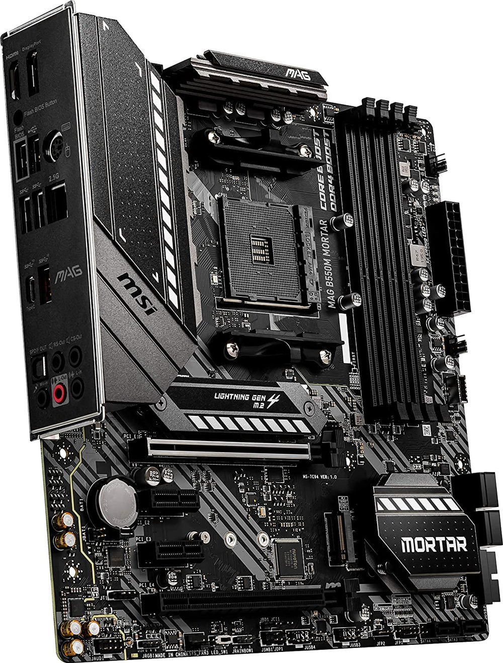 MSI Mortar Gaming Motherboard (MAG B550M Mortar) – RaidBox