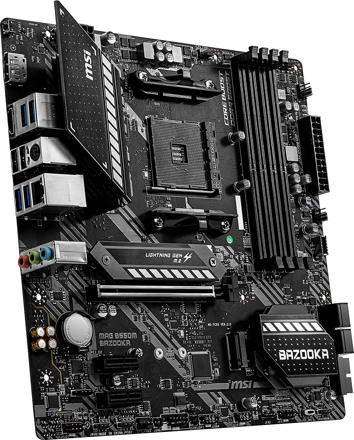 MSI MAG B550M Bazooka Gaming Motherboard – RaidBox - Main Image