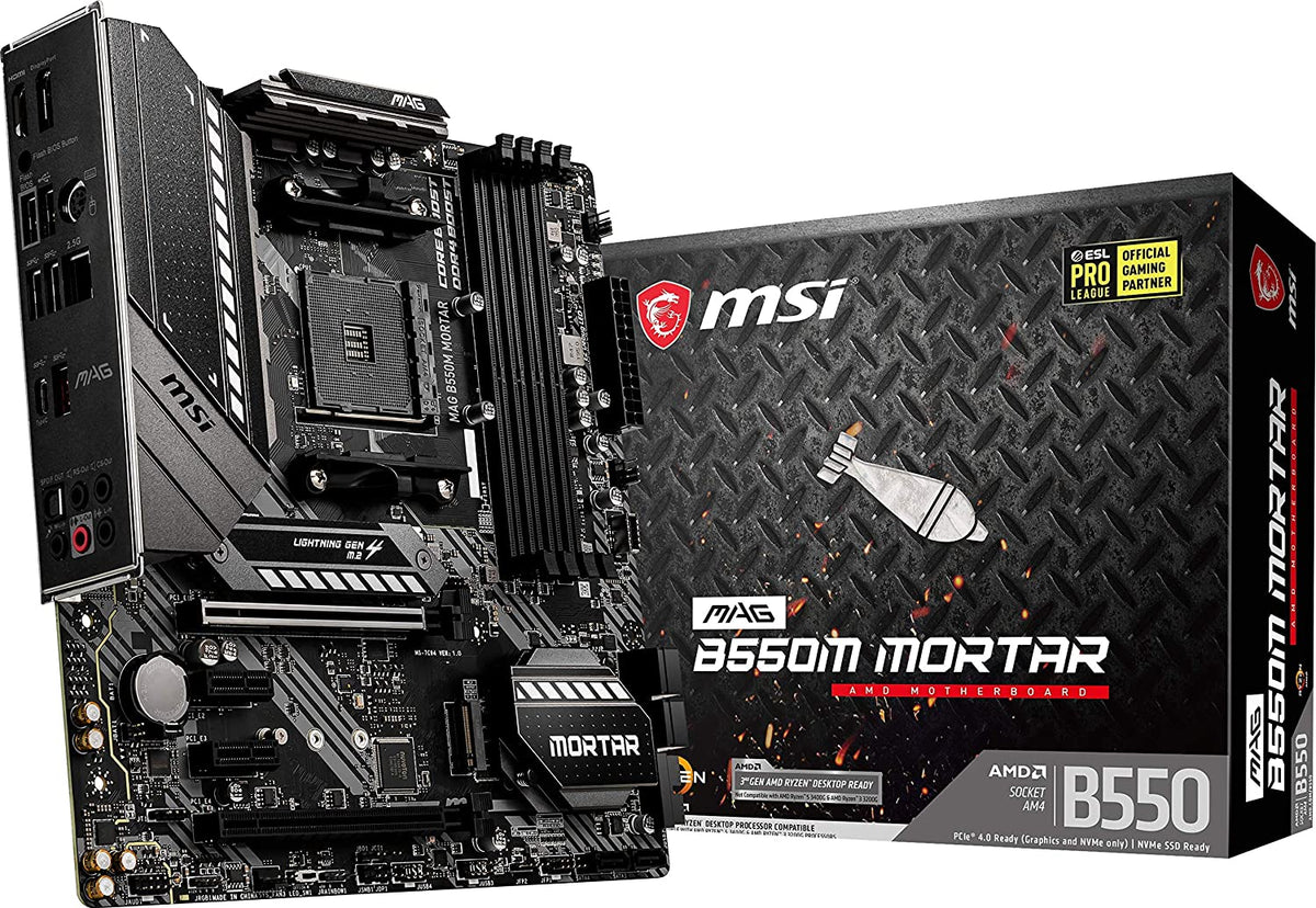 ちぇるしー様MSI B550M MORTAR Amazon | MSI MAG B550M MORTAR WIFI マザーボード MicroATX