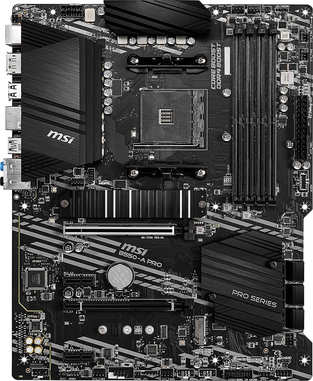 MSI B550-A PRO ProSeries Motherboard